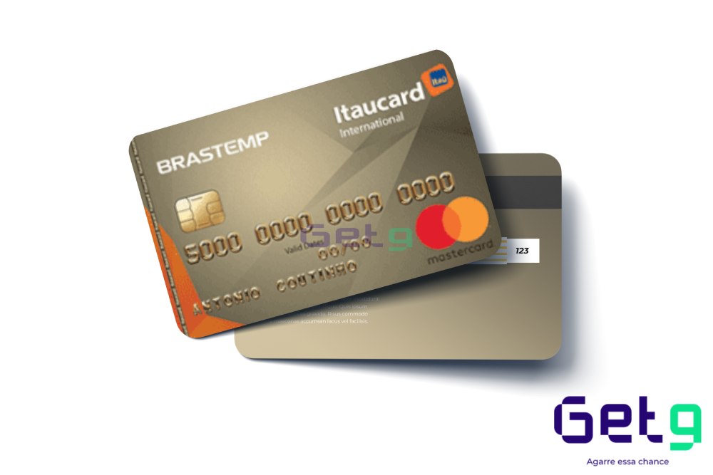 Cartão De Crédito Brastemp Itaucard Gold Getg 6621